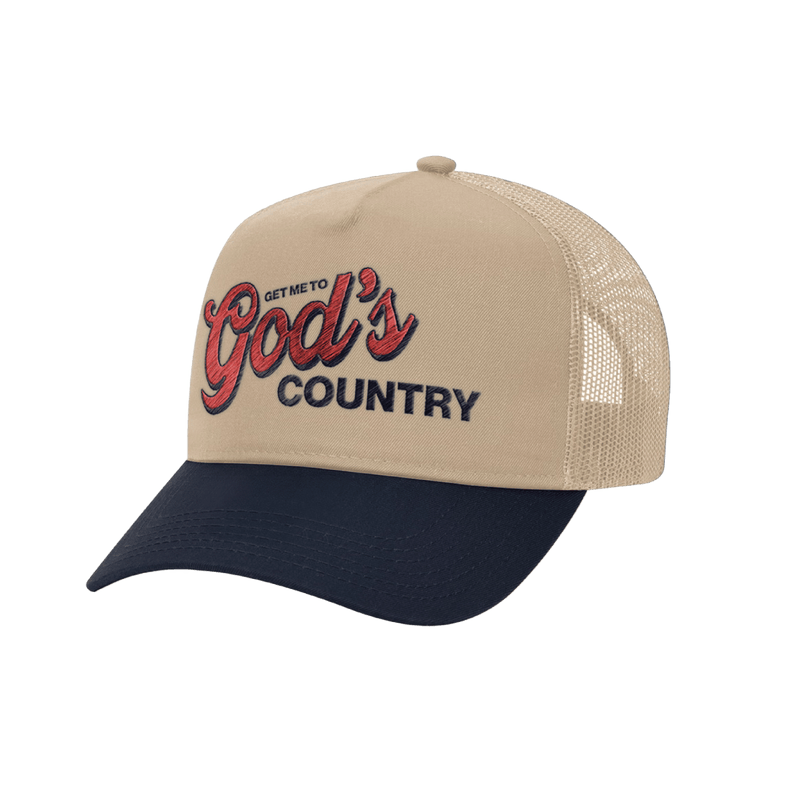 Morgan Wallen Tour Merch Trucker Hat Get Me To God's Country Cap Concert Fan Gift Ideas