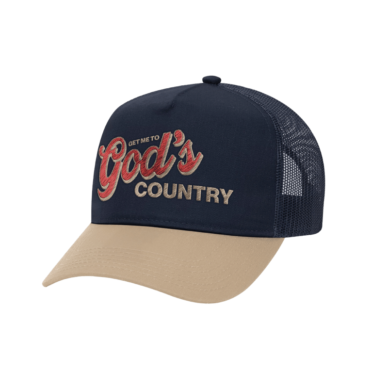 Morgan Wallen Tour Merch Trucker Hat Get Me To God's Country Vintage Cap Gifts For Fans