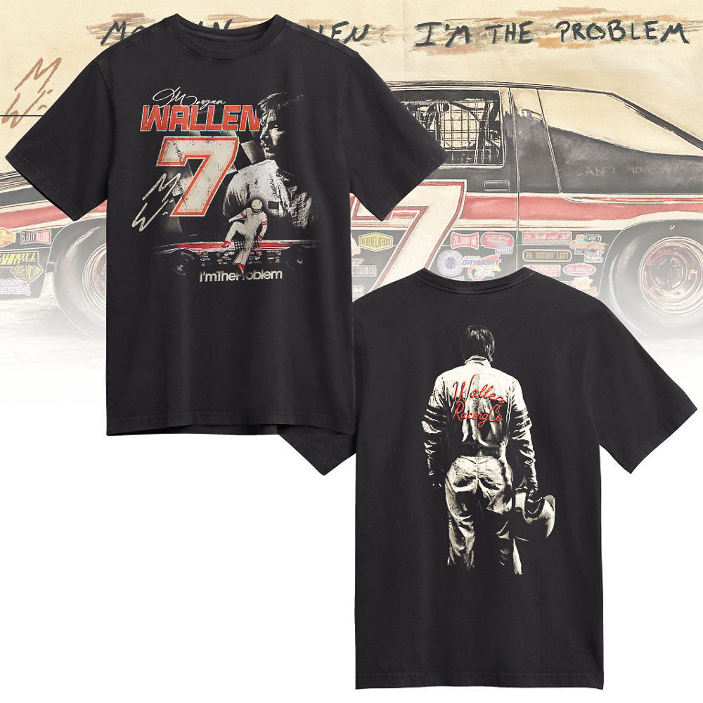 Morgan Wallen x Stock Car T-Shirt Unique Gift For Boyfriend