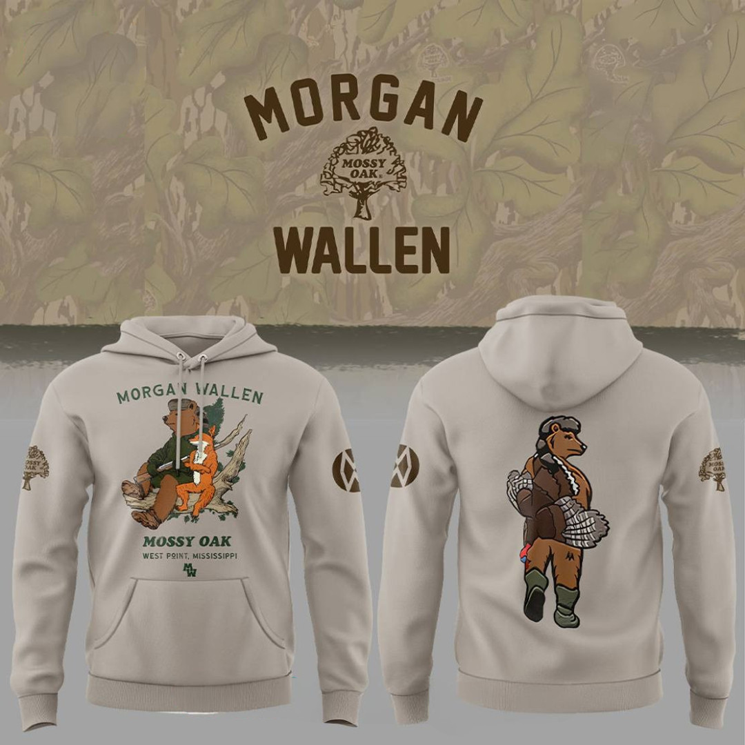 Morgan Wallen x The Mossy Oak Special Hoodie Music Lovers Gifts