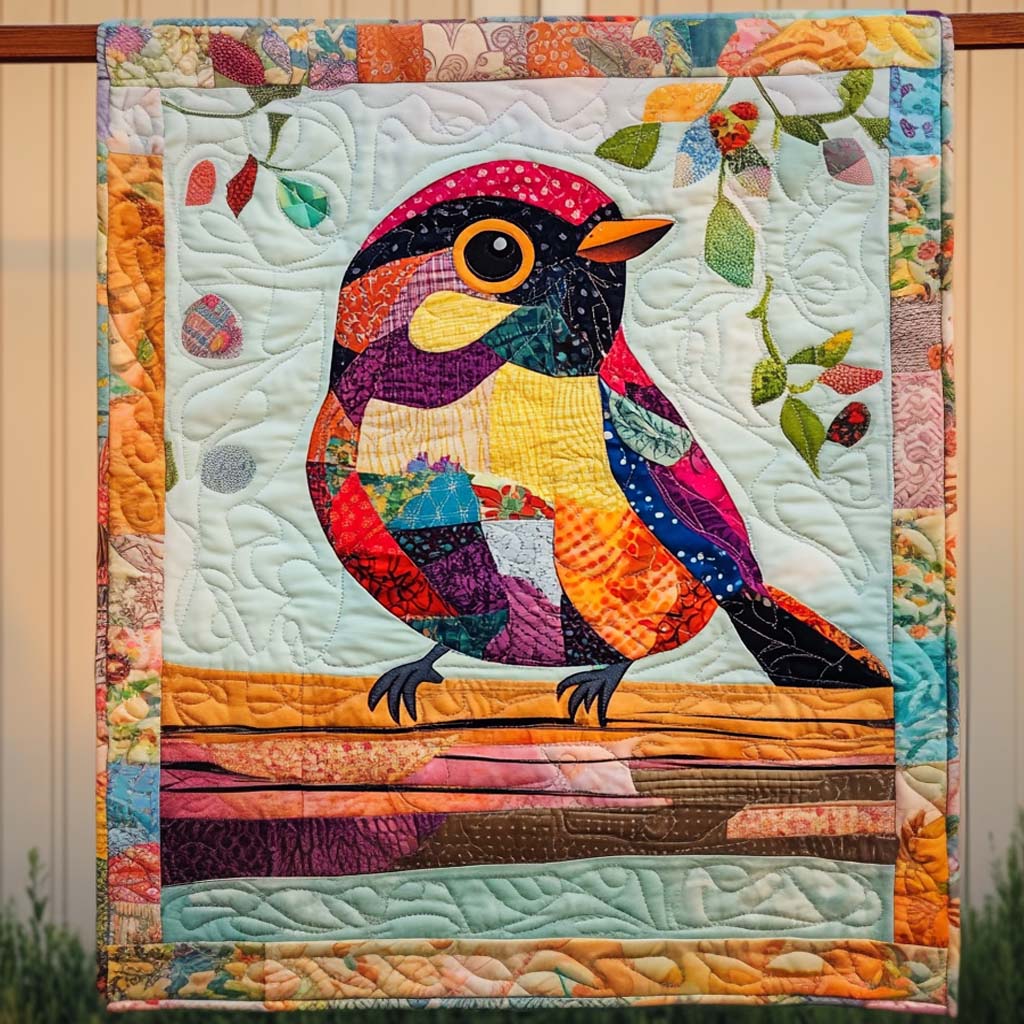 Morning Call Quilted Blanket Gift Ideas For Bird Lovers