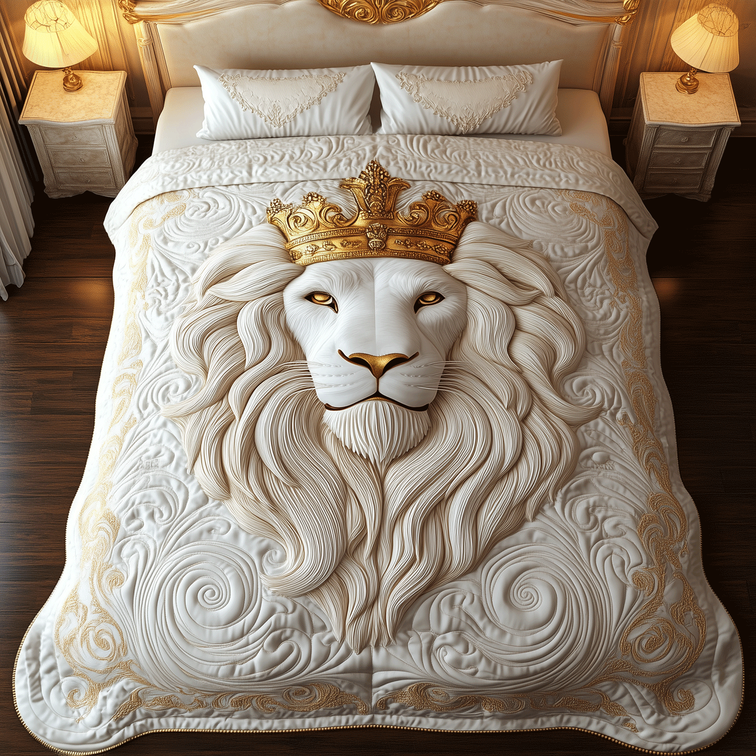 Morning Frost Quilted Bedding Set Full Size Comforter Son In Law Christmas Presents