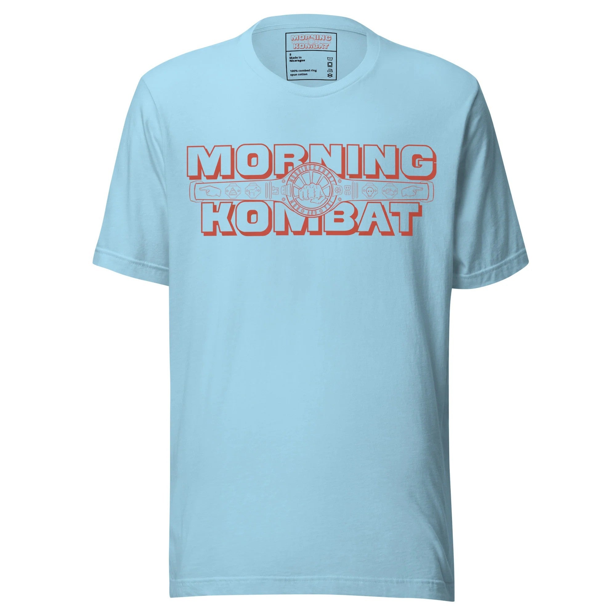 Morning Kombat Merch Blue Morning Kombat T-Shirt Meaningful Father's Day Gifts Morning Kombat Merch Blue Morning Kombat T-Shirt Meaningful Father's Day Gifts