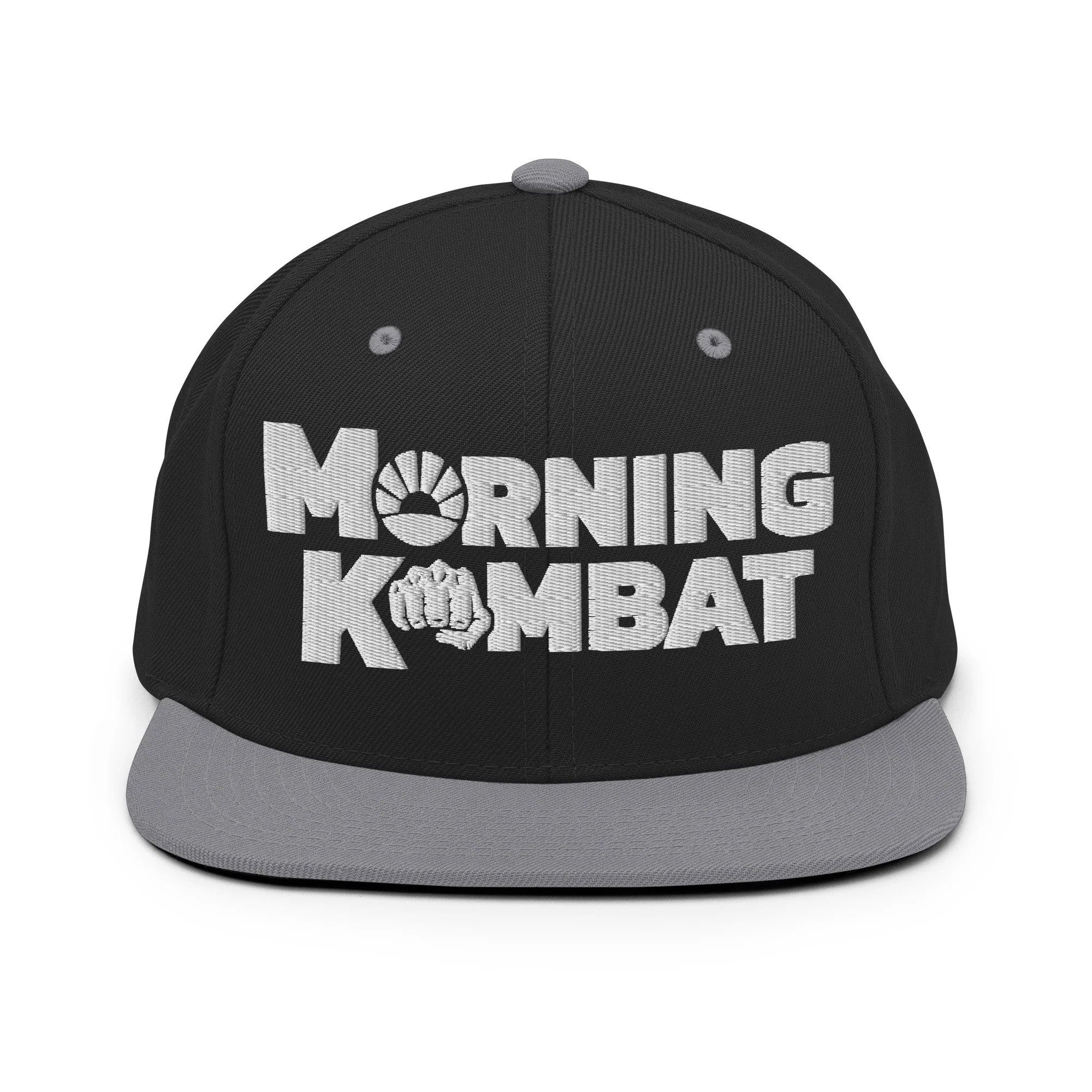 Morning Kombat Merch Morning Kombat Snapback Hat Dad Fathers Day Gifts