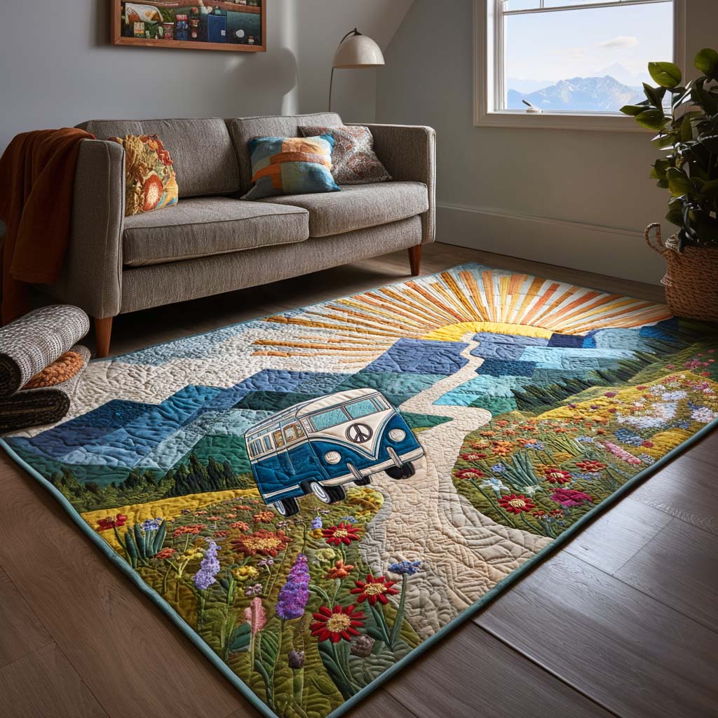 Morning Road Area Rug Home Entrance Decor Ideas Gifts For Hippie Sister