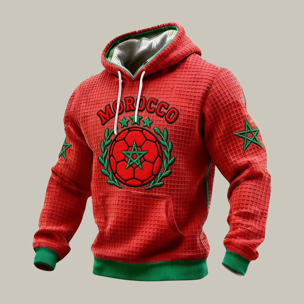 Morocco 2026 FIFA World Cup Hoodie Soccer Fan Apparel Game Day Gear