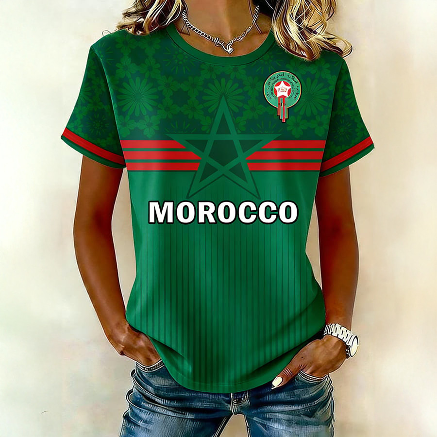 Morocco 2026 FIFA World Cup T-Shirt FIFA Club World Cup Bracket Clothes Soccer Lover Present
