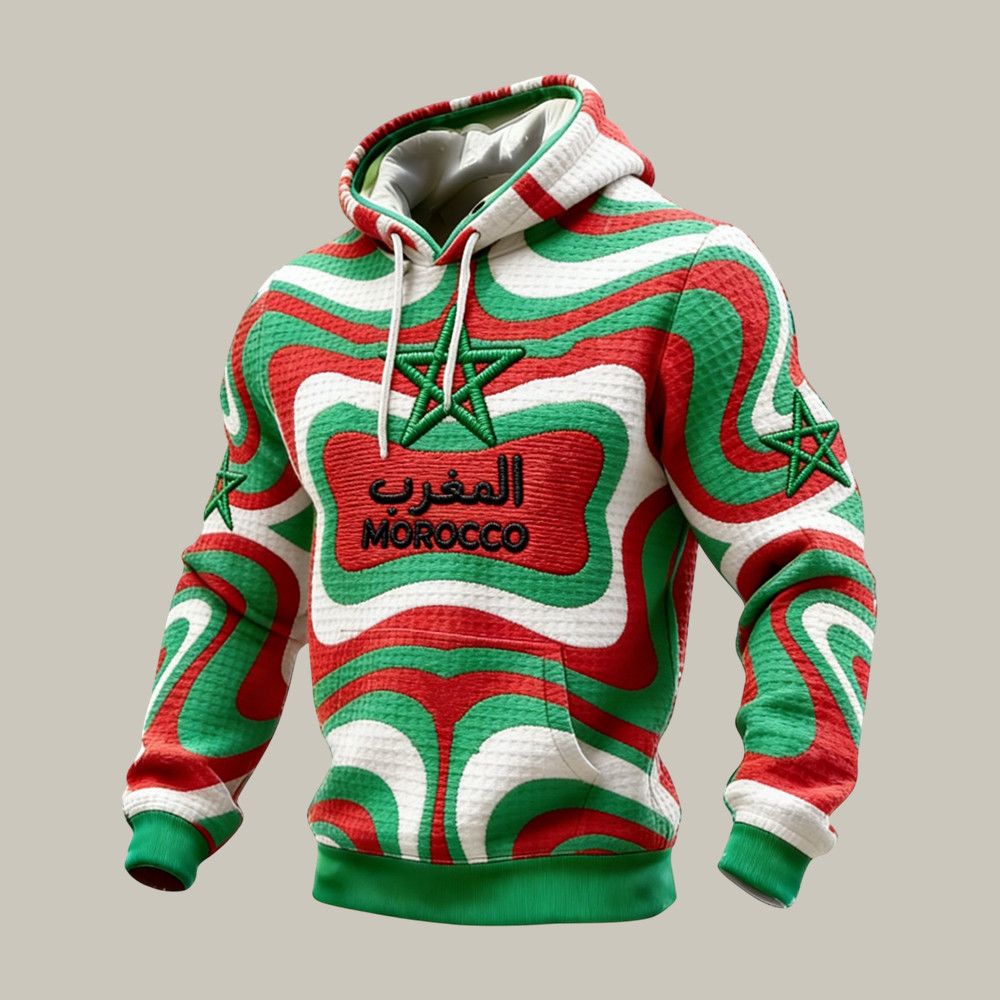 Morocco FIFA Club World Cup Bracket Hoodie 2026 World Cup Apparel Soccer Lover Gift