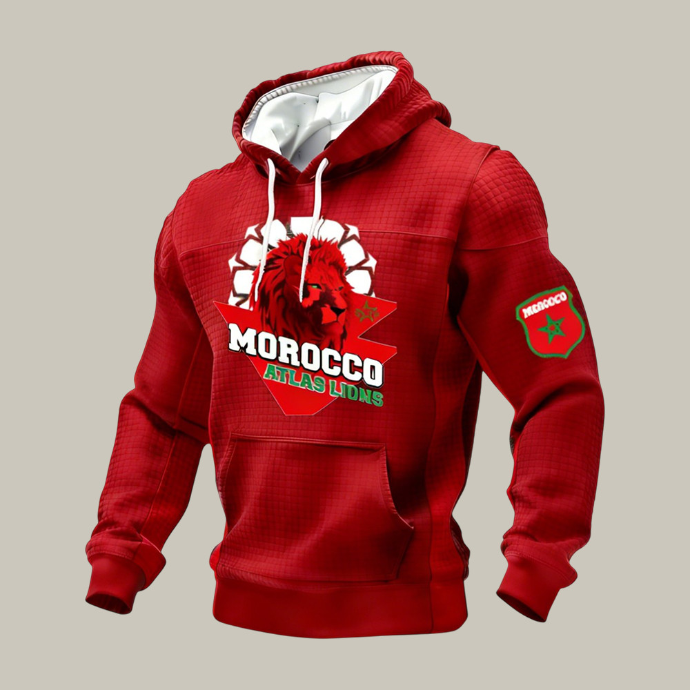 Morocco FIFA World Cup 2026 Hoodie Football Apparel Soccer Lover Present
