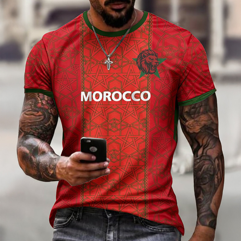 Morocco FIFA World Cup 2026 T-Shirt World Cup 2026 Shirt Soccer Lover Present Idea