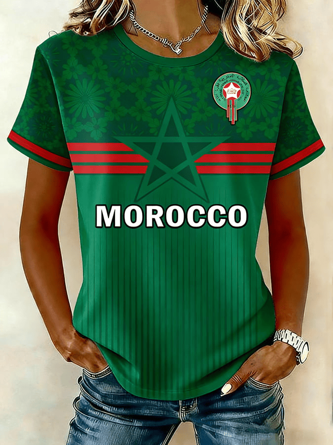 Morocco Football World Cup 2026 Shirt Morocco National Football Team Merch Gifts For Her Morocco Football World Cup 2026 Shirt Morocco National Football Team Merch Gifts For Her