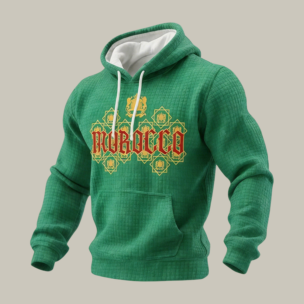 Morocco Royal Atlas Lions Hoodie FIFA World Cup 2026 Hooded Sweatshirt Fan Gear