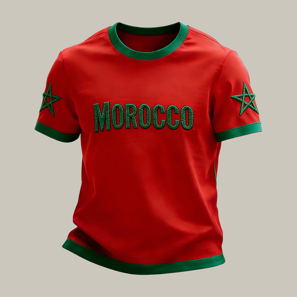 Morocco World Cup 2026 Star T-Shirt FIFA World Cup 2026 Merch Great Gift For Husband