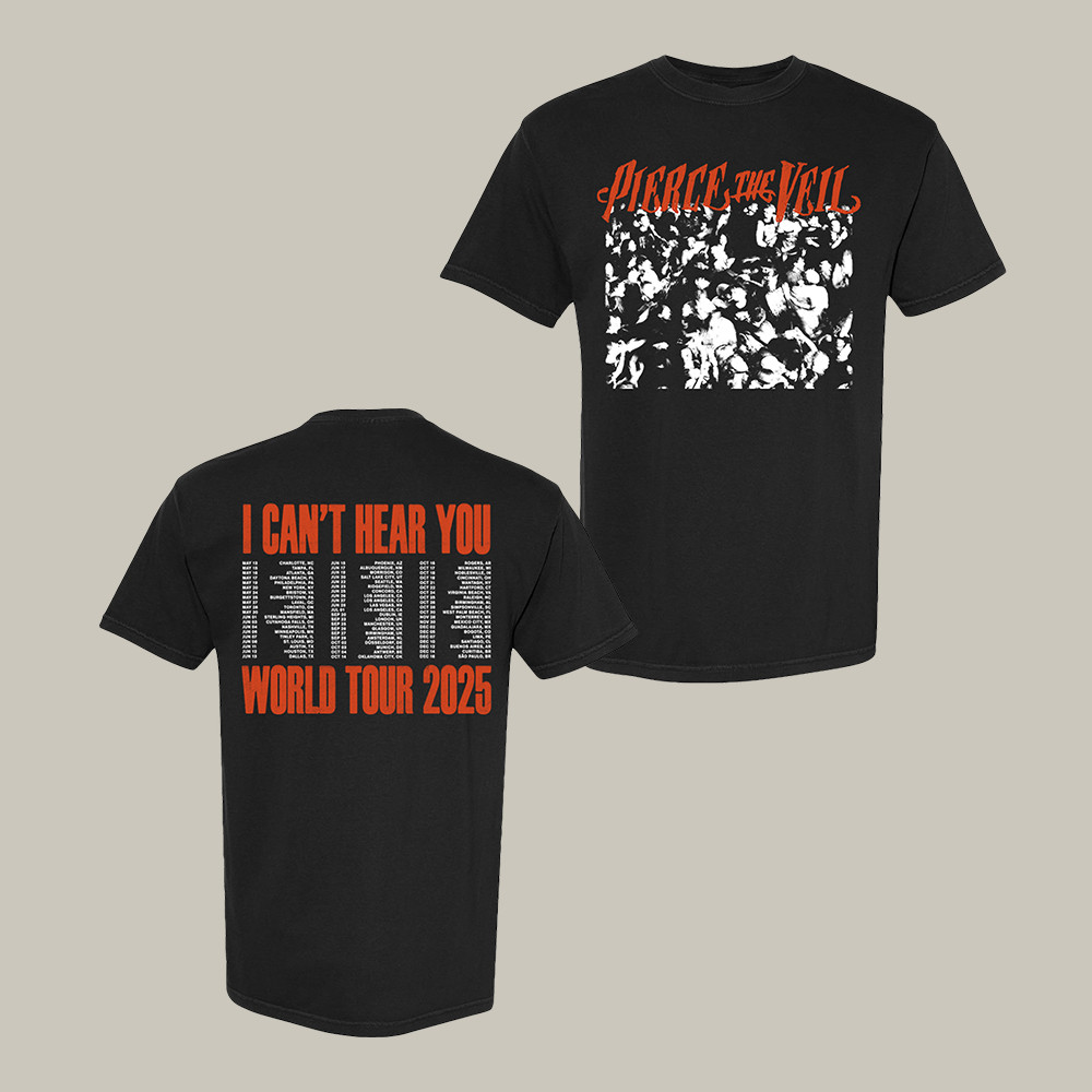 Mosh Pit Pierce The Veil T-Shirt Music Concert Tee Present Idea For Pierce The Veil Lovers