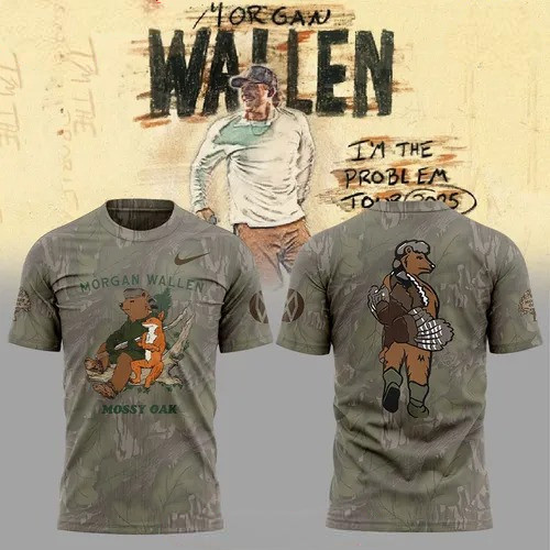 Mossy Oak x Morgan Wallen 2025 Camo T-Shirt Gifts For Husband