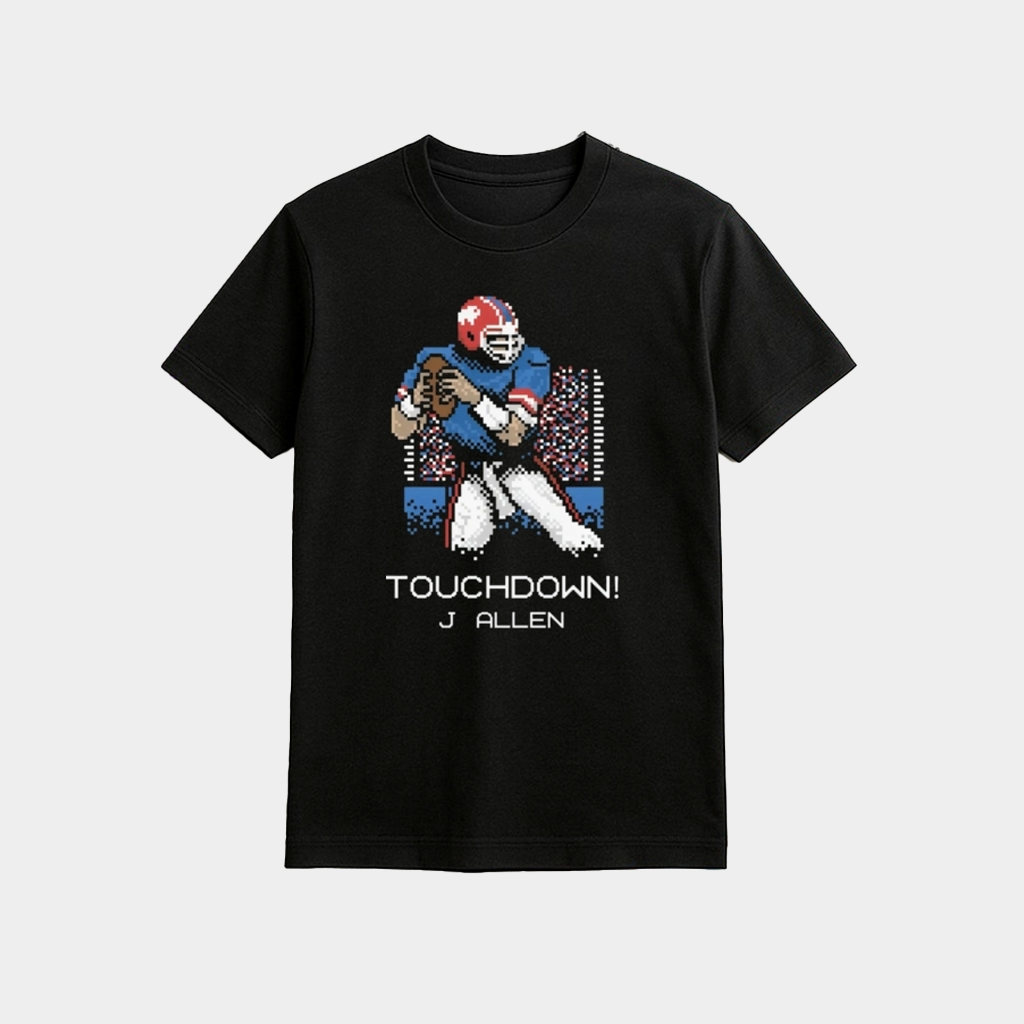 Most Valuable Pixels Touchdown J Allen Shirt Gift Ideas For Football Lovers