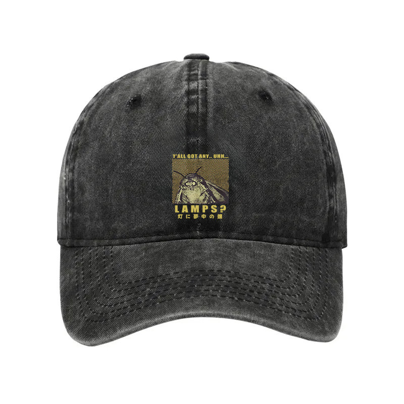 Moth Obsessed With The Light Washed Hat Trendy Baseball Cap Gifts For Teens