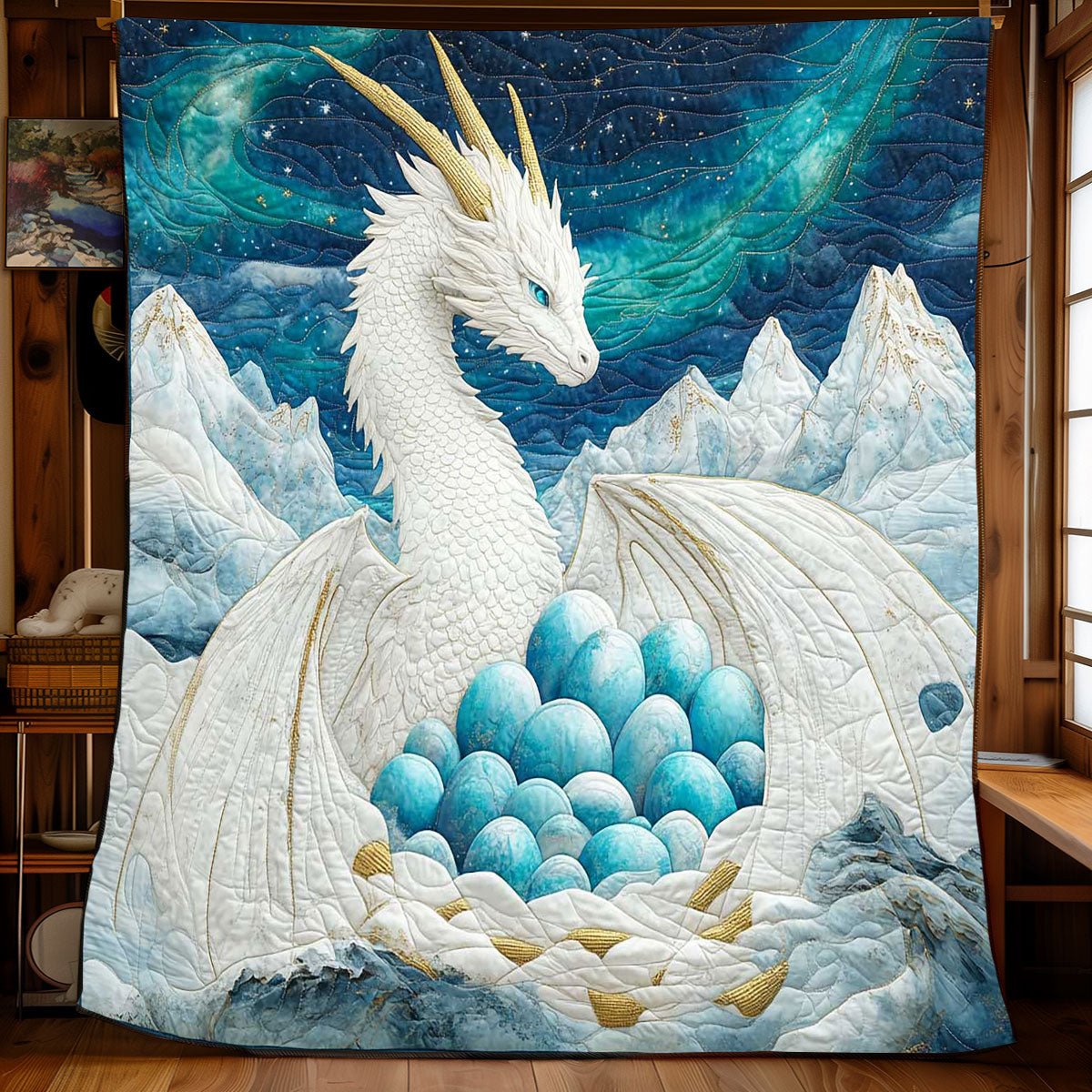 Mother Of Dragons Quilt Trendy Quilt Blanket for Modern Home Interiors