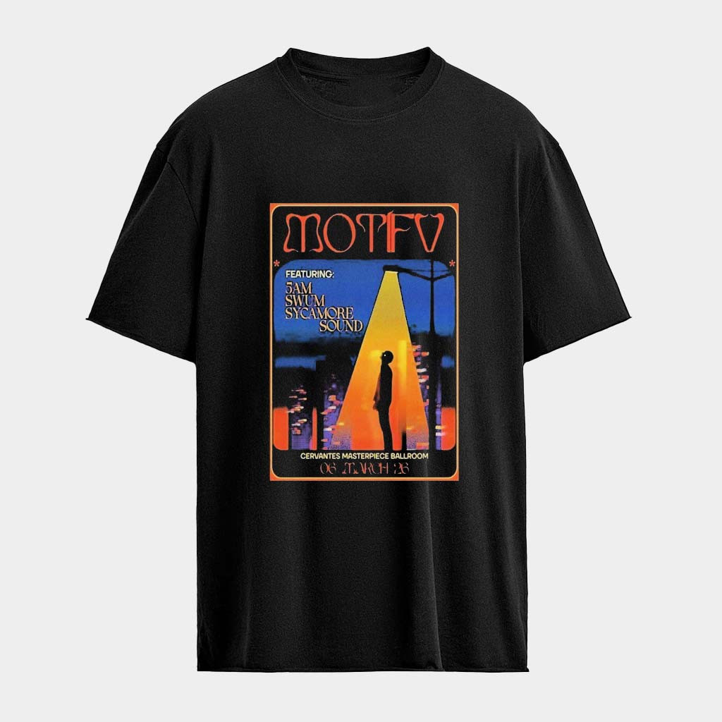 Motifv Mar 6 2026 Cervantes Masterpiece Ballroom Denver CO T-Shirt Gifts For Husband Motifv Mar 6 2026 Cervantes Masterpiece Ballroom Denver CO T-Shirt Gifts For Husband
