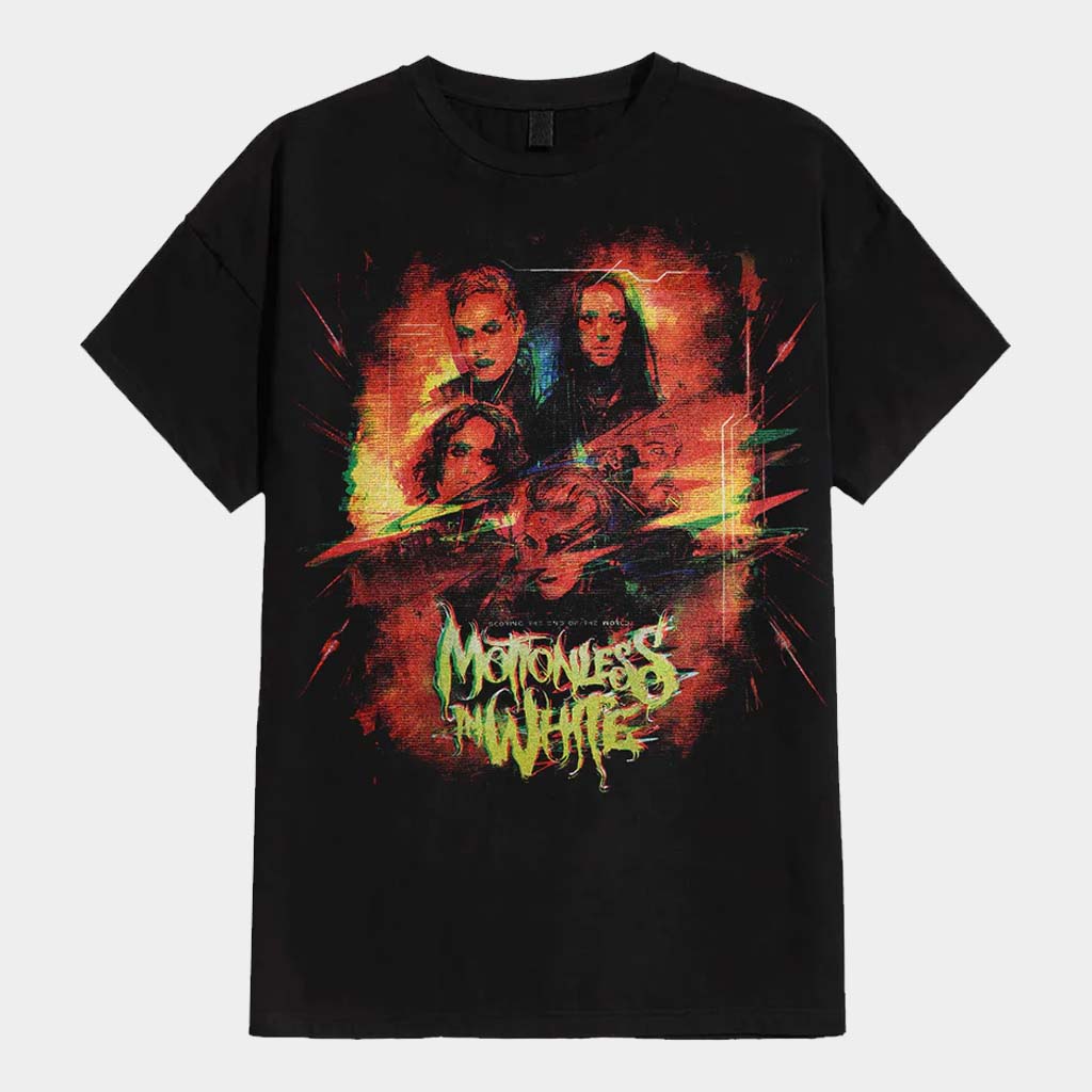 Motionless In White Merch Bandmembers Filtered T-Shirt Motionless In White Shirt Gift For Fans
