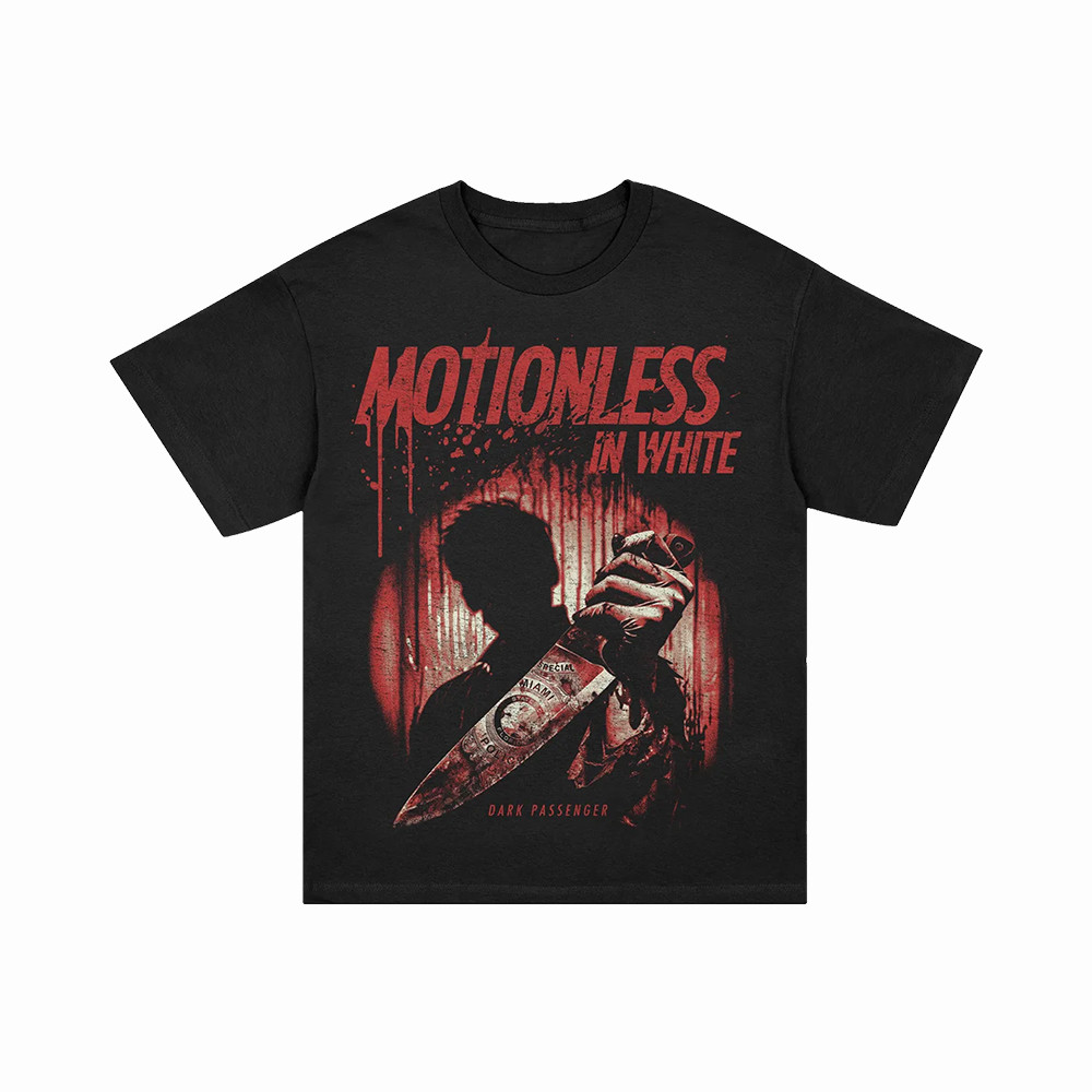 Motionless In White Merch Dark Passenger T-Shirt Anniversary Gift