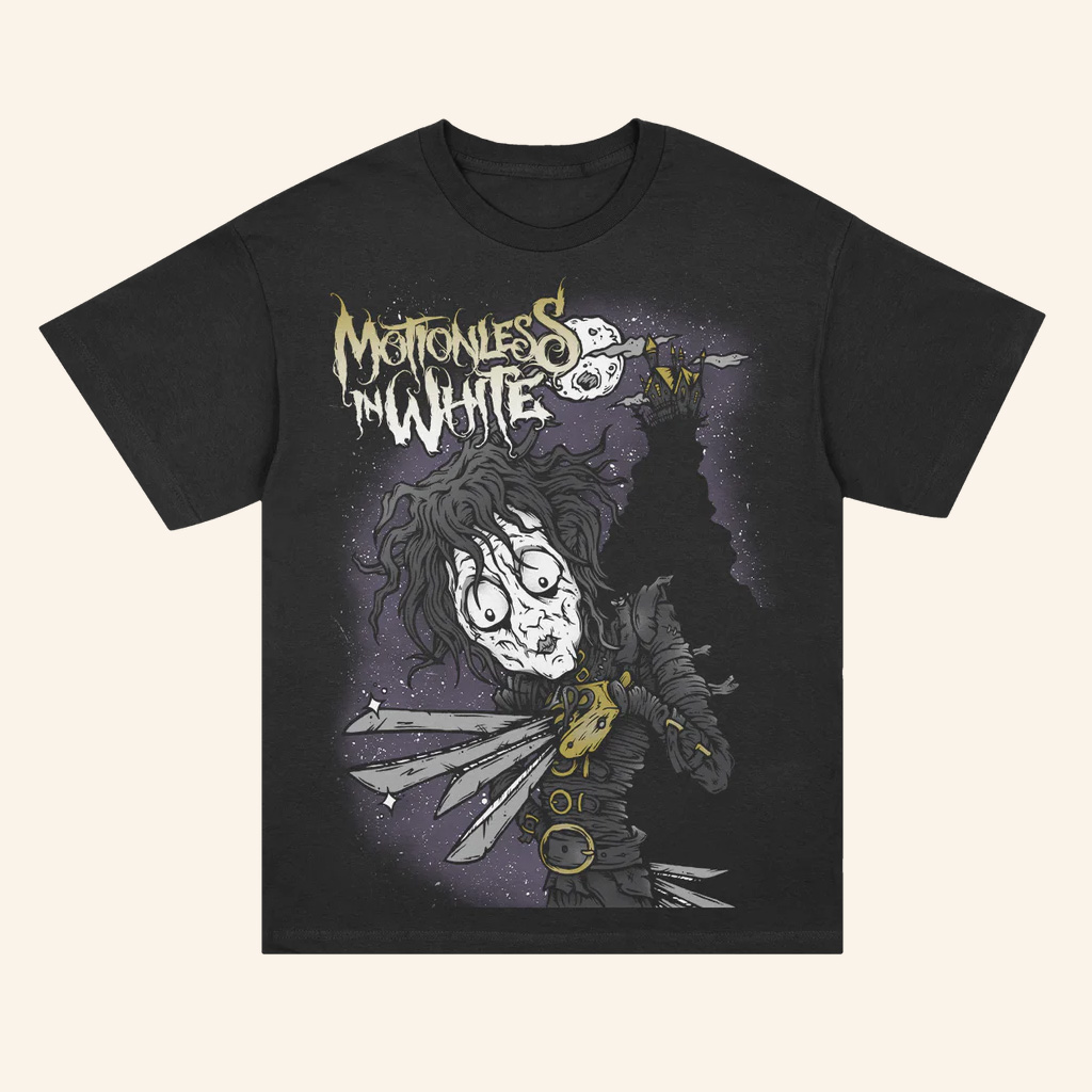 Motionless In White Merch Edward T-Shirt Gifts For Music Lovers Motionless In White Merch Edward T-Shirt Gifts For Music Lovers