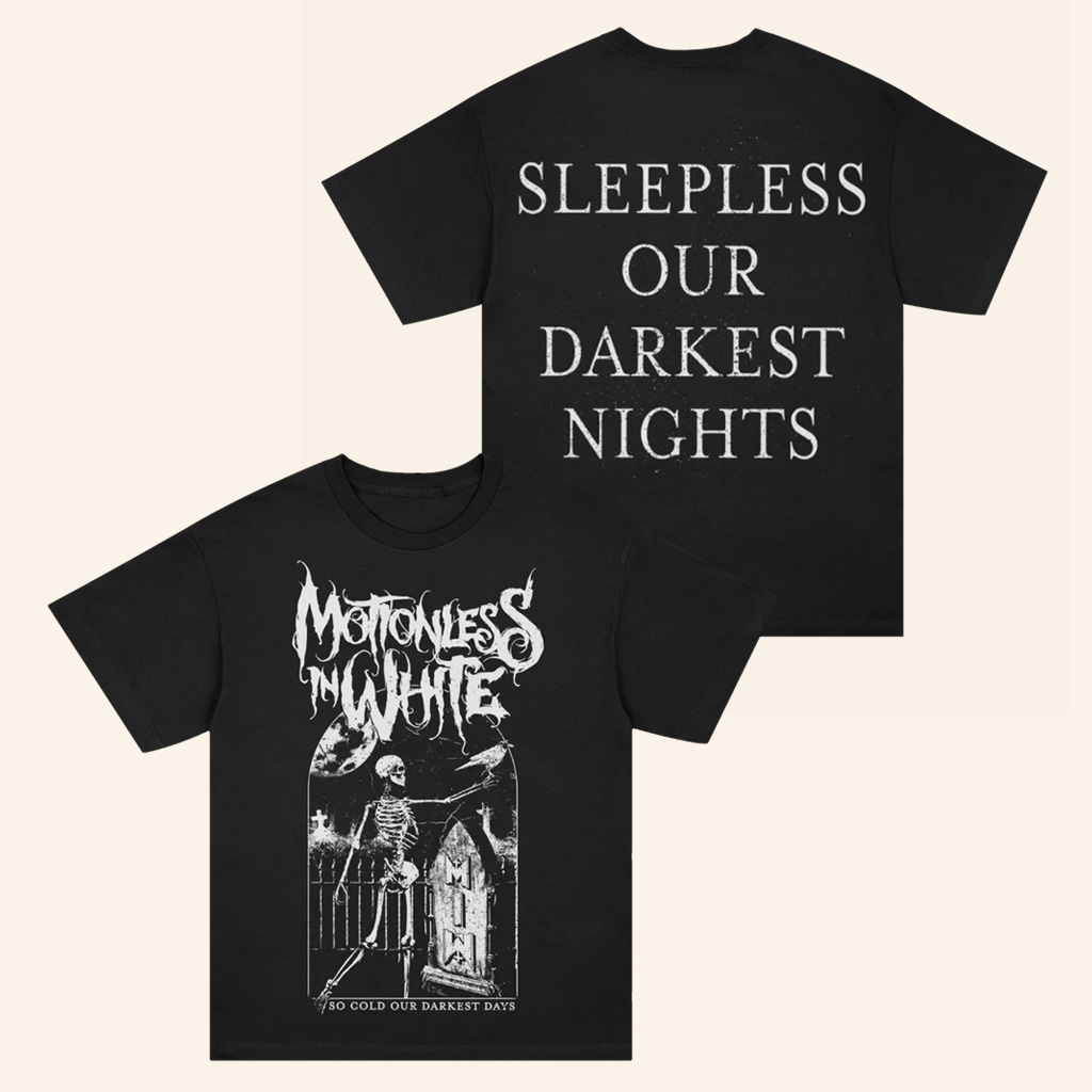 Motionless In White Merch Fatal T-Shirt Sleepless Our Darkest Nights Shirt Gifts For Him Motionless In White Merch Fatal T-Shirt Sleepless Our Darkest Nights Shirt Gifts For Him