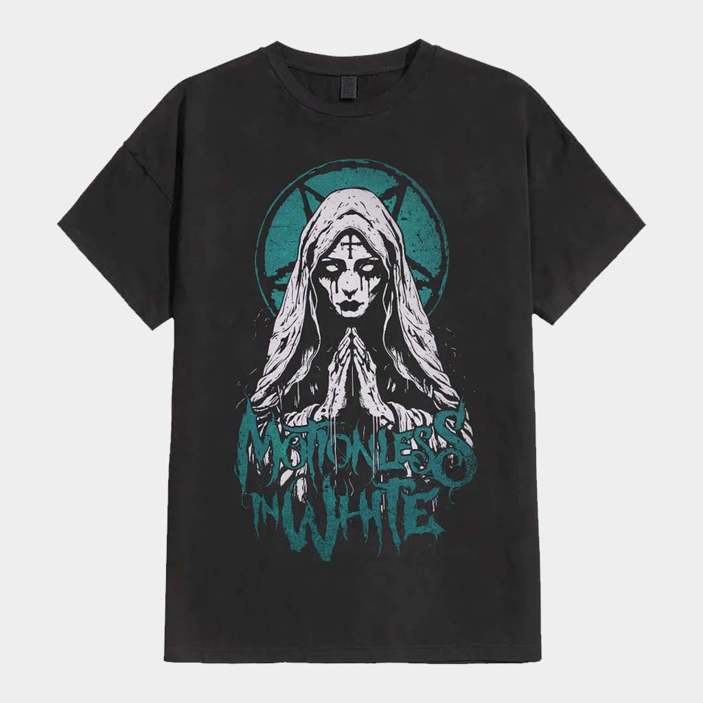 Motionless In White Merch Hollow Points Acid T-Shirt Motionless In White Shirt Gifts For Fans
