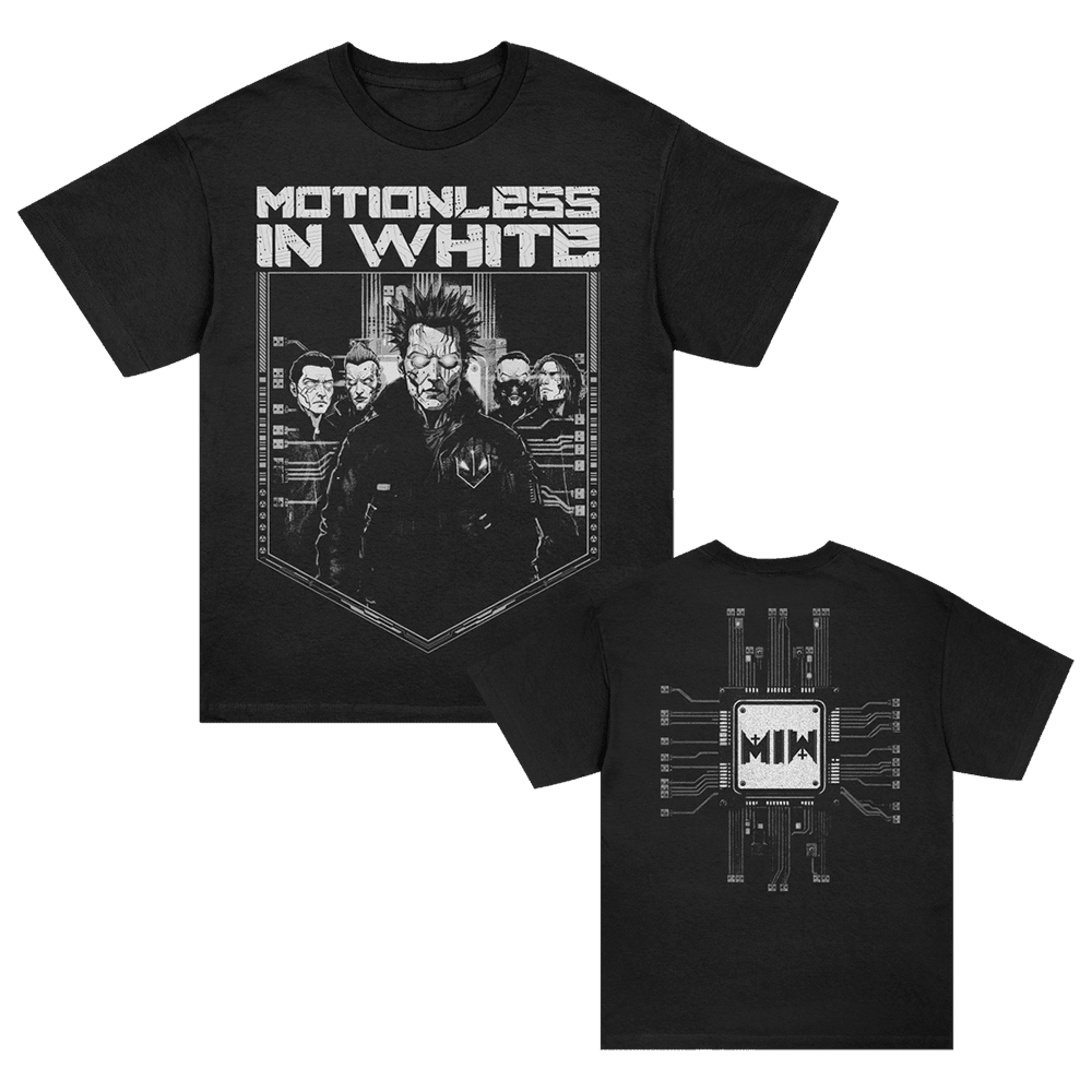 Motionless In White Merch Motionless In White Cyborg T-Shirt Gifts For Fans Motionless In White Merch Motionless In White Cyborg T-Shirt Gifts For Fans