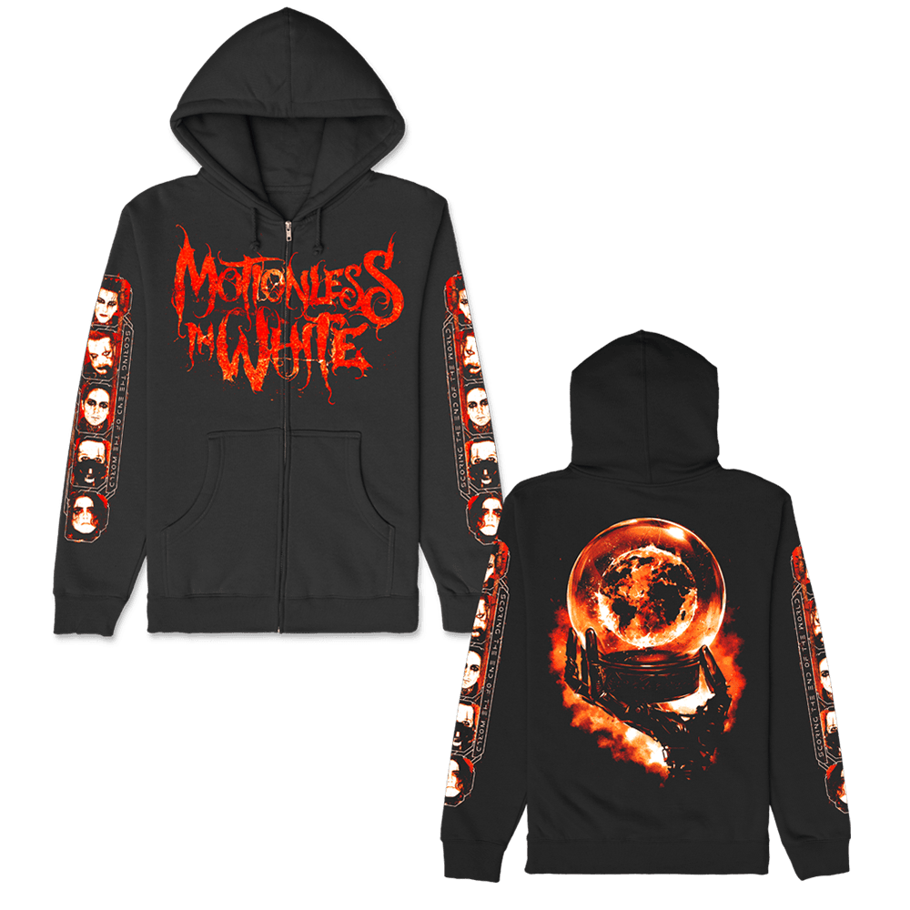 Motionless In White Merch Motionless In White Earth Embers Zip Hoodie Christmas Gift for Him Motionless In White Merch Motionless In White Earth Embers Zip Hoodie Christmas Gift for Him