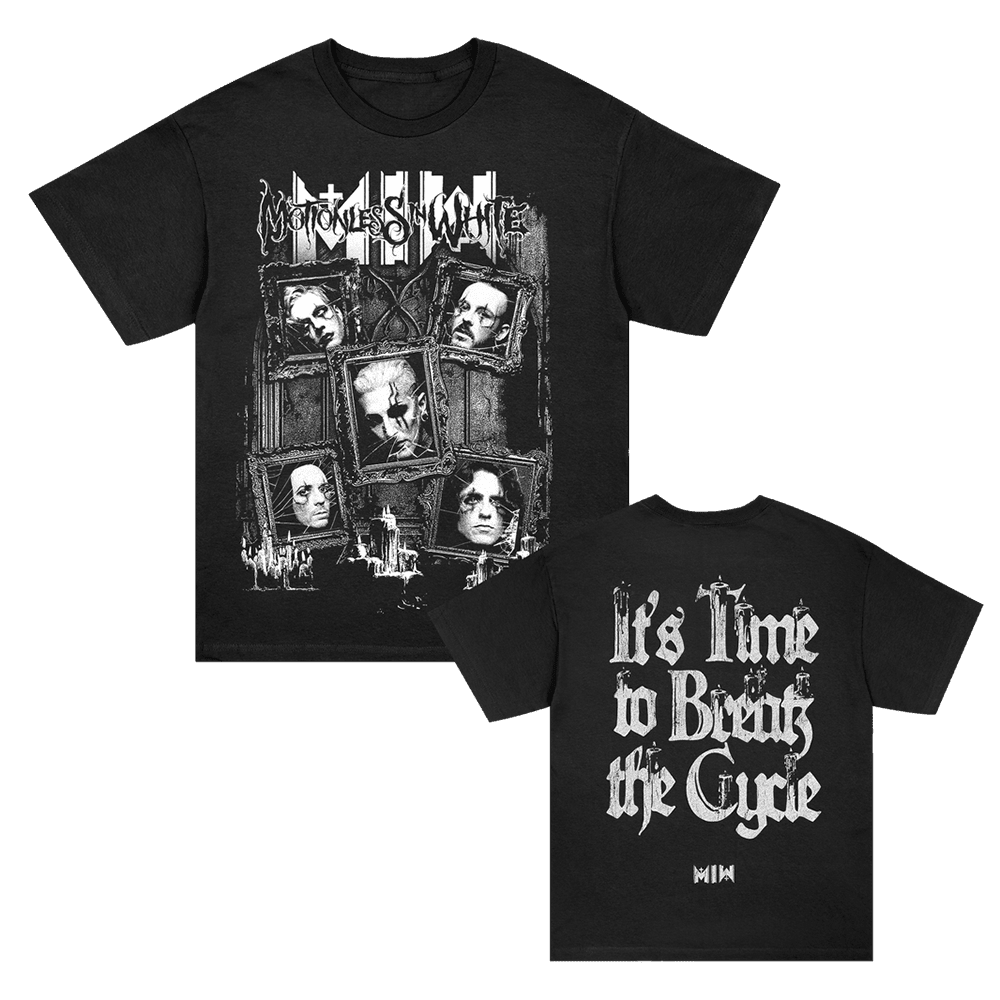 Motionless In White Merch Motionless In White It's Time To Break The Cycle 2024 T-Shirt