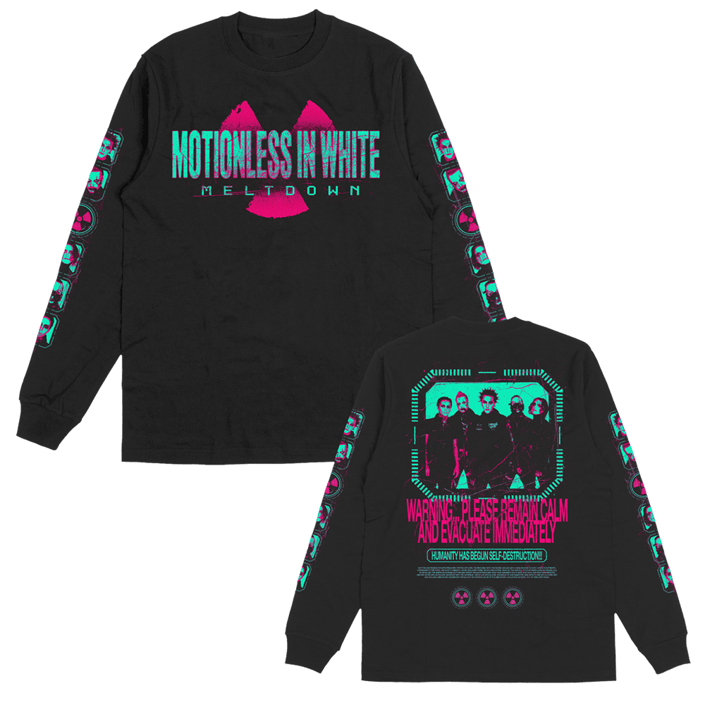 Motionless In White Merch Motionless In White Meltdown Sweatshirt Gift Idea for Boyfriend