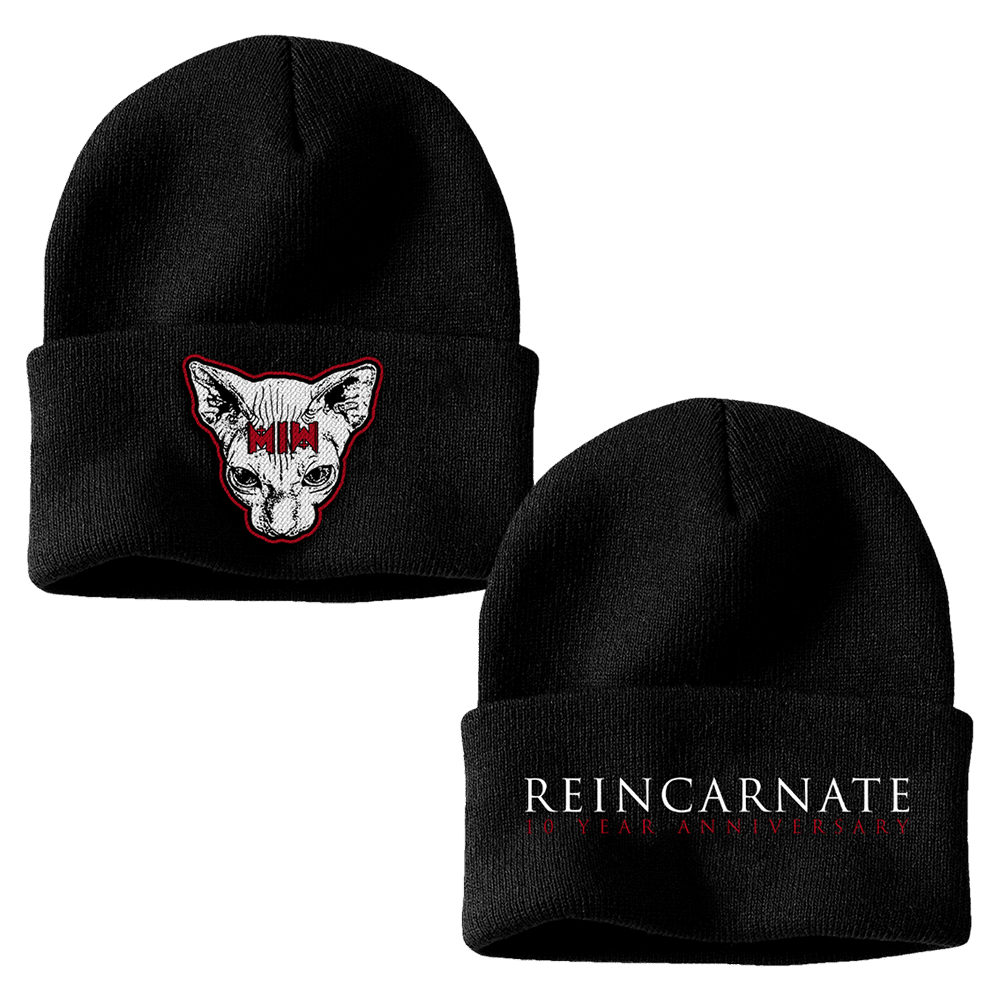 Motionless In White Merch Motionless In White Sphynx Beanie Gift For Fans Motionless In White Merch Motionless In White Sphynx Beanie Gift For Fans