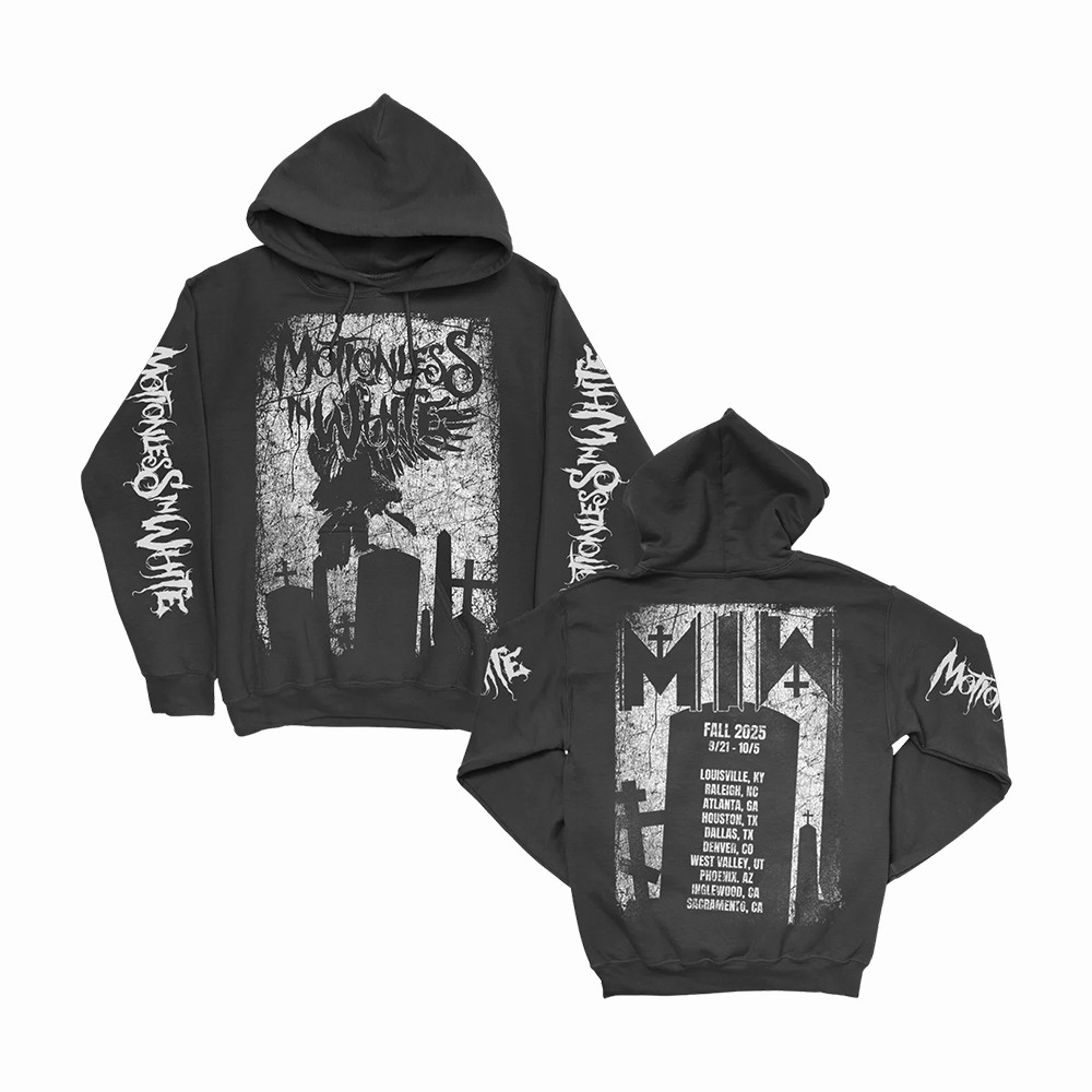 Motionless In White Merch Vulture Fall Tour 2026 Hoodie Gift For Partisans