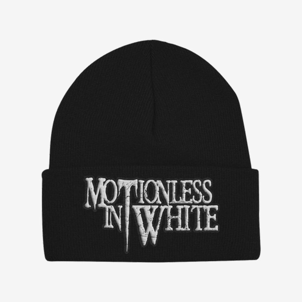 Motionless In White Old Logo Beanie Metalcore Band Merch Motionless In White Lover Present