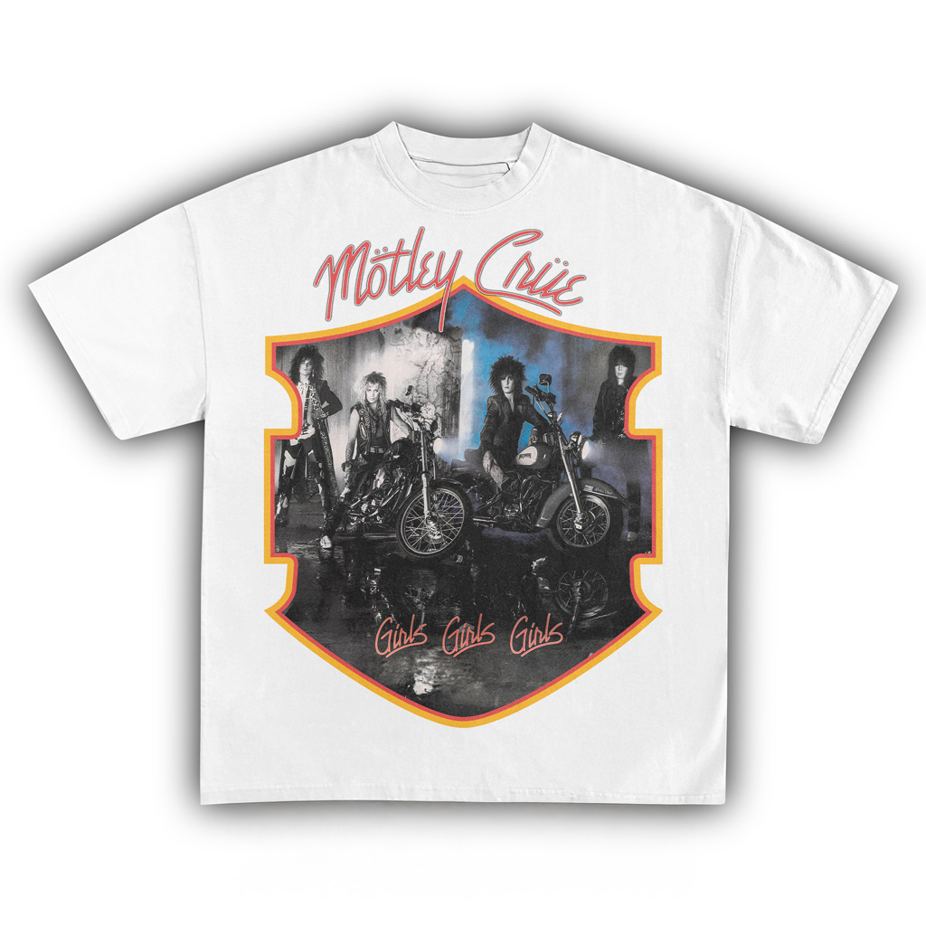 Motley Crue Girls Girls Girls White Shirt Motley Crue Merch Gifts For Music Lovers Motley Crue Girls Girls Girls White Shirt Motley Crue Merch Gifts For Music Lovers