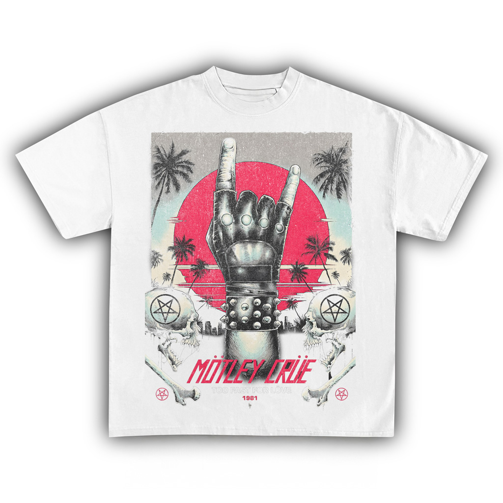 Motley Crue Too Fast For Love 1981 Vintage T-Shirt Motley Crue Merch Best Christmas Gift For Fan