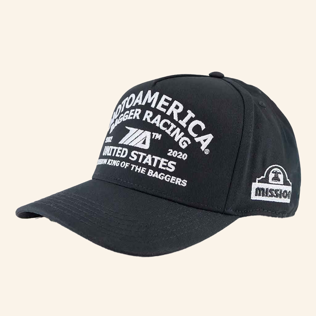 MotoAmerica Merch MotoAmerica Bagger Racing Embroidered Hat Husband Christmas Gift Ideas MotoAmerica Merch MotoAmerica Bagger Racing Embroidered Hat Husband Christmas Gift Ideas