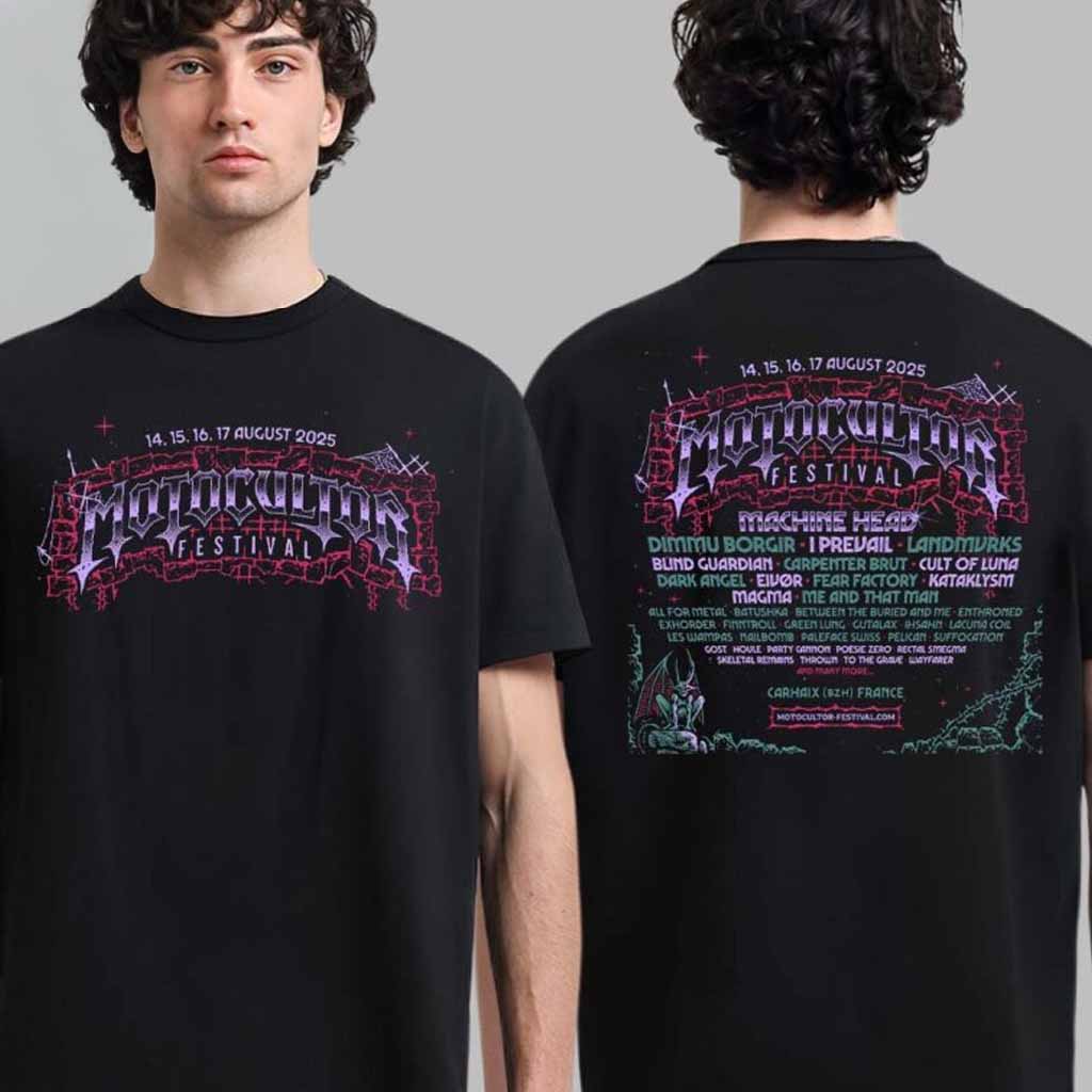 Motocultor Festival XVIeme Edition On 14 15 16 And 17 August 2025 T-Shirt Presents For Music Lovers