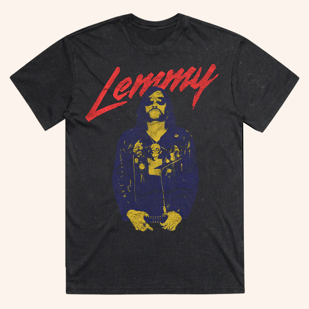 Motorhead Merch Lemmy Kilmister T-Shirt Presents For Rock Music Lovers