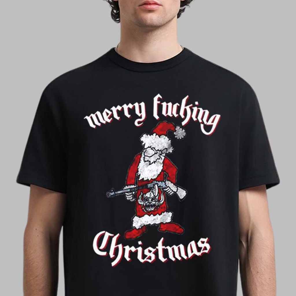 Motorhead Merry Fcking Christmas Holiday 2024 T-Shirt Motorhead Merch Christmas Gifts For Him Motorhead Merry Fcking Christmas Holiday 2024 T-Shirt Motorhead Merch Christmas Gifts For Him