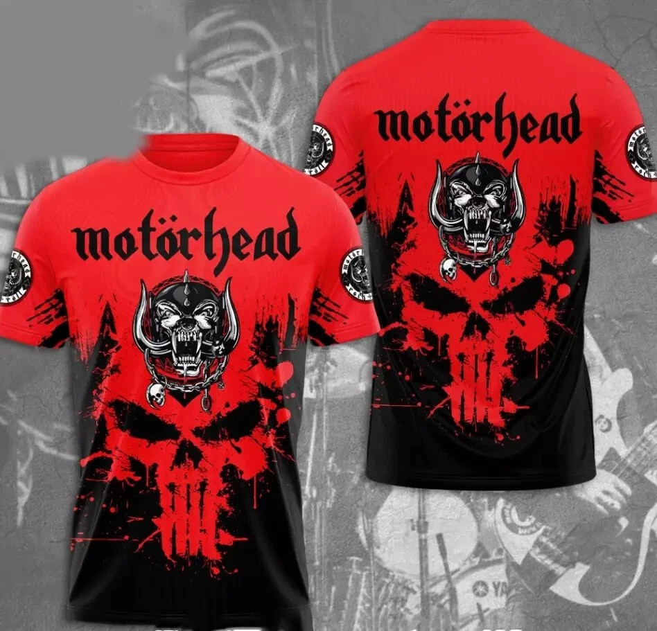 Motorhead Uninterrupted Graphics 3D T-shirt Gifts For Brother