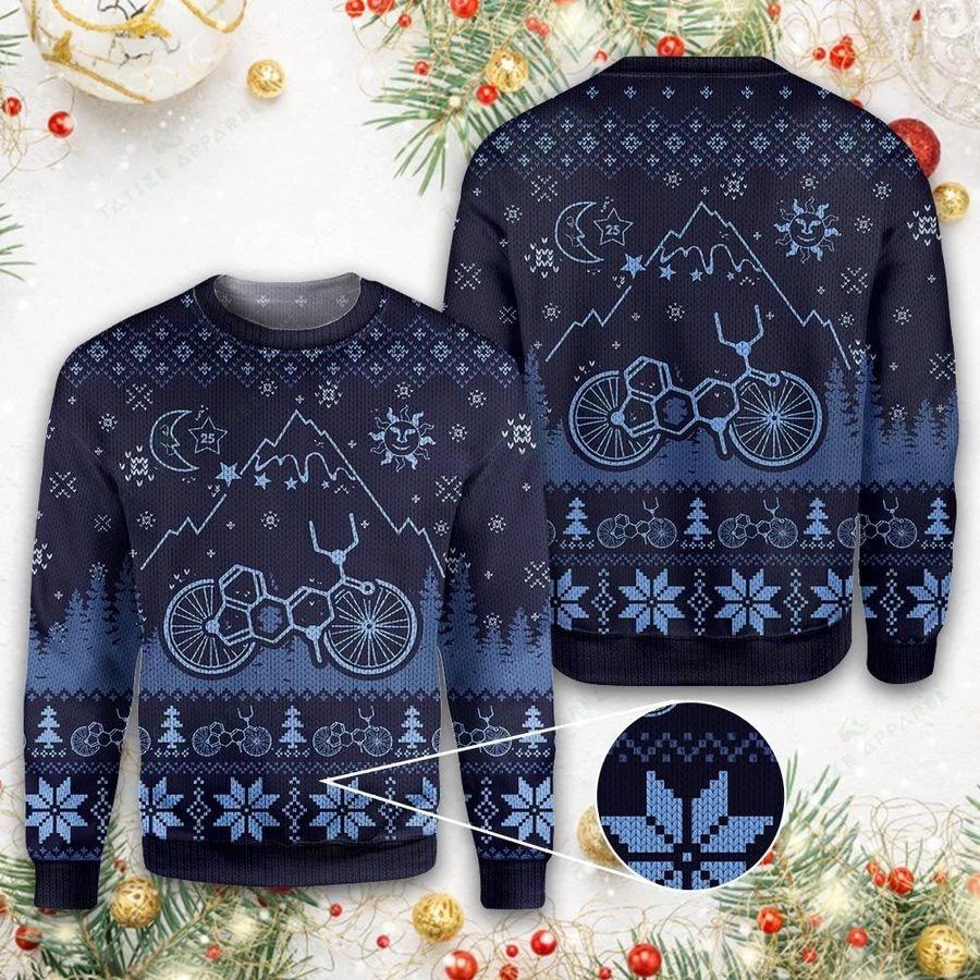 Mountain Bike Ugly Christmas Sweater Great Xmas Sweater Gifts To Get For Bicycle Lovers