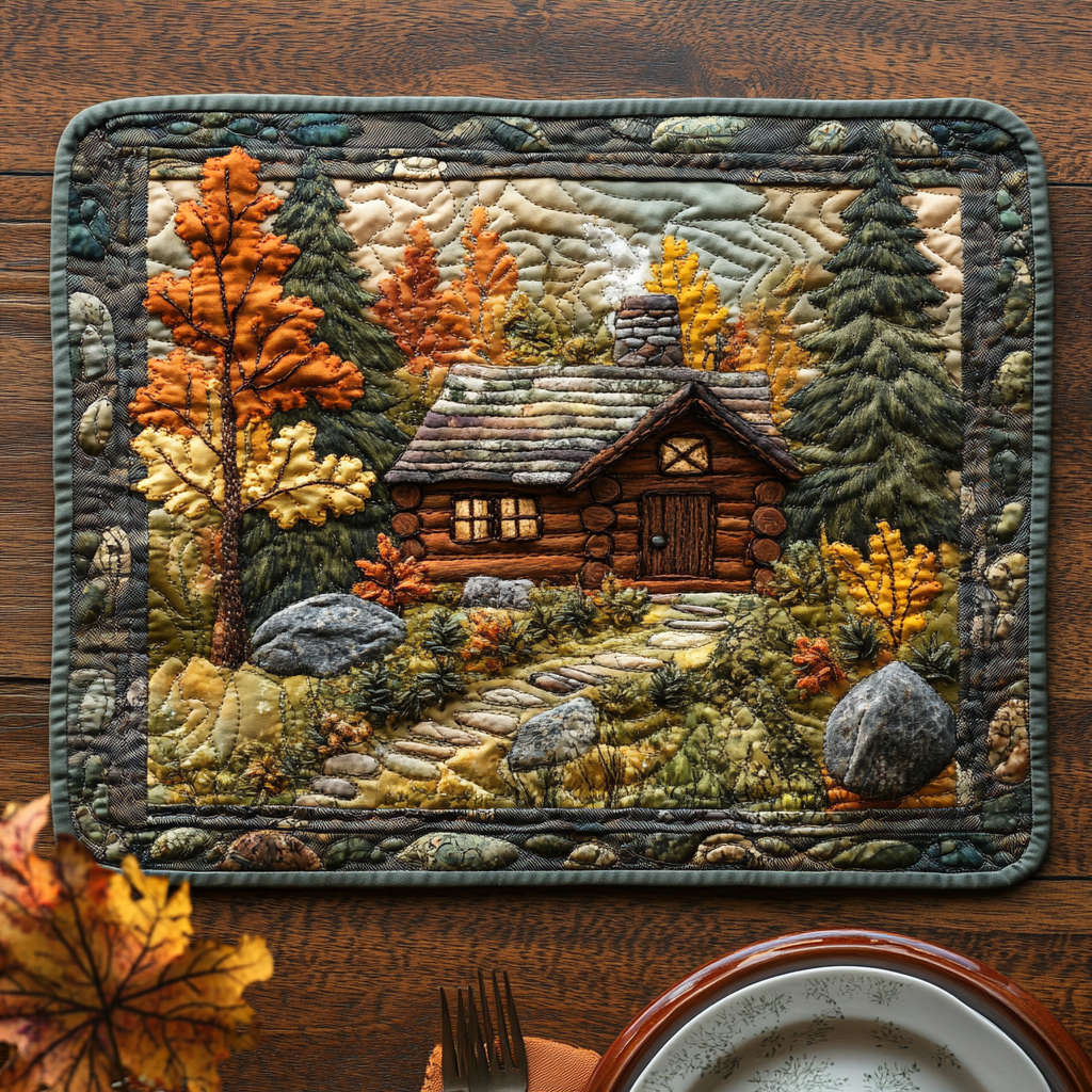 Mountain Hearth Quilted Place Mat Christmas Decor Things To Get Boyfriend For Christmas