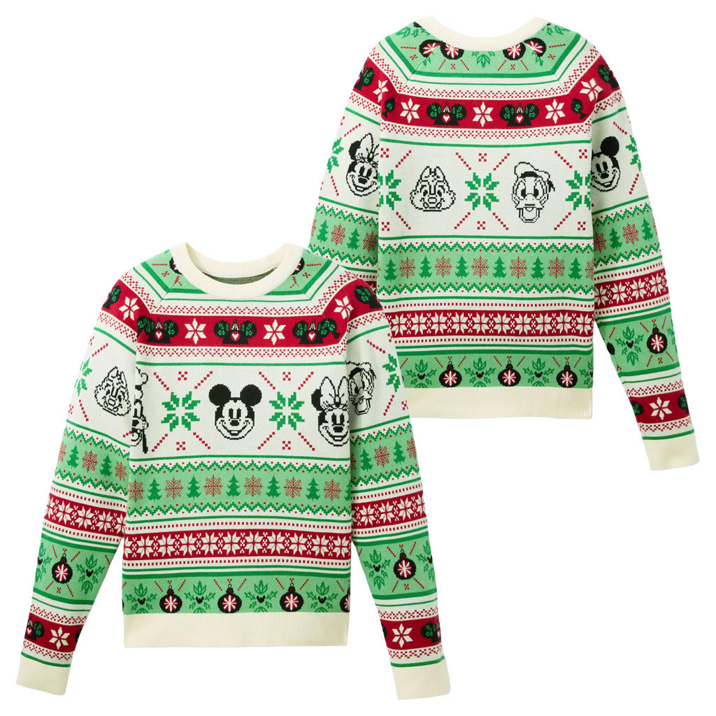 Mouse And Friends Holiday Ugly Sweater Christmas Gifts For Boyfriend