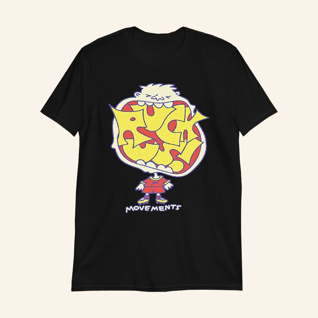Movements Merch Fck Us Cartoon T-Shirt Music Lover Gift Ideas For Him Movements Merch Fck Us Cartoon T-Shirt Music Lover Gift Ideas For Him