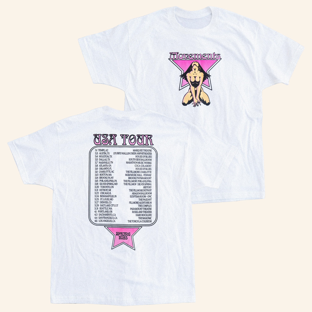 Movements Merch Star Girl Tour T-Shirt Gift Ideas For Daughter Movements Merch Star Girl Tour T-Shirt Gift Ideas For Daughter