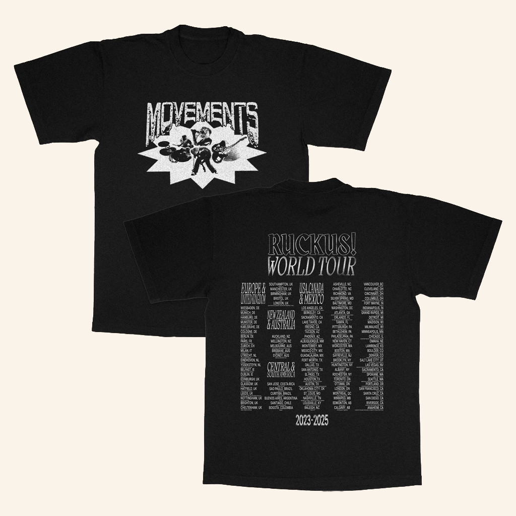 Movements Merch World Tour T-Shirt Fan Apparel Gift Ideas For Husband Movements Merch World Tour T-Shirt Fan Apparel Gift Ideas For Husband