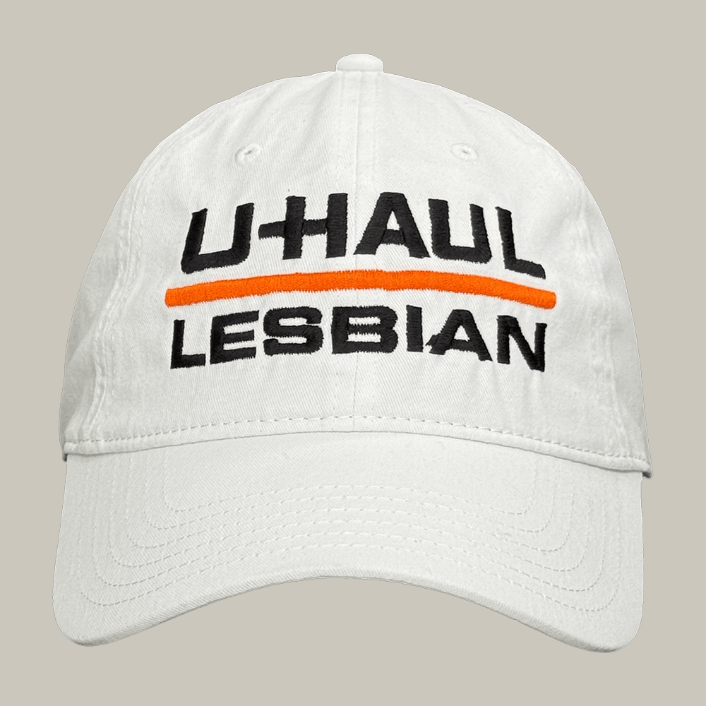 Moving Lesbian Hat Meme Themed Uhaul Lesbian Baseball Cap Funny Gift Ideas