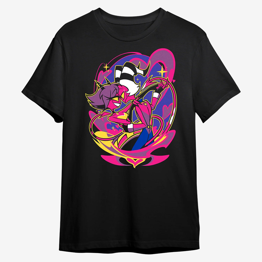 Moxxie And Millie Helluva Boss T-Shirt Animation Helluva Boss Merchandise Gift For Enthusiasts